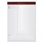 Docket Gold Planning Pad, Project Notes/Quadrille Rule, 8.5 x 11.75, 40 Pages, 4/Pack