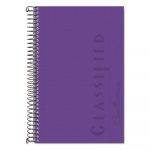 Color Notebooks, 1 Subject, Narrow Rule, Orchid Cover, 8.5 x 5.5, 100 Pages