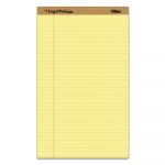 "The Legal Pad" + Perforated Pads, Wide/Legal Rule, 8.5 x 14, Canary, 50 Sheets, Dozen