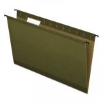 SureHook Hanging Folders, Legal Size, 1/5-Cut Tab, Standard Green, 20/Box