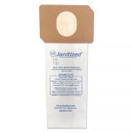 Vacuum Filter Bags Designed to Fit Electrolux Type U & ProTeam ProForce, 100/CT