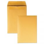 Redi-Seal Catalog Envelope, #6, Cheese Blade Flap, Redi-Seal Closure, 7.5 x 10.5, Brown Kraft, 250/Box