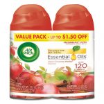 Freshmatic Ultra Spray Refill, Apple Cinnamon Medley, Aerosol, 5.89 oz, 2/Pack