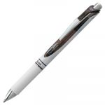 EnerGel RTX Retractable Gel Pen, 0.7mm, Black Ink, White/Black Barrel