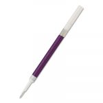 Refill for Pentel EnerGel Retractable Liquid Gel Pens, Medium Conical Tip, Violet Ink