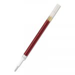 Refill for Pentel EnerGel Retractable Liquid Gel Pens, Bold Conical Tip, Red Ink
