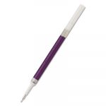 Refill for Pentel EnerGel Retractable Liquid Gel Pens, Medium Needle Tip, Violet Ink