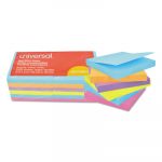 Self-Stick Note Pads, 3 x 3, Assorted Bright Colors, 100-Sheet, 12/PK