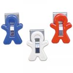 All American Magnet Man, 0.25", Assorted Colors, 3/Pack