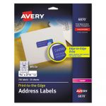 Vibrant Color Printing Mailing Labels, Copiers and Laser Printers, 0.75 x 2.25, White, 30/Sheet, 25 Sheets/Pack