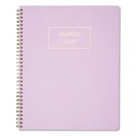 Workstyle Notebook, 1 Subject, Wide/Legal Rule, Lavender Cover, 11 x 9, 80 Pages