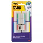 Tabs Value Pack, 1" and 2", Assorted Primary Colors, 114/PK