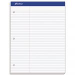 Double Sheet Pads, Pitman Rule, 8.5 x 11.75, White, 100 Sheets
