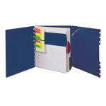 Versa Crossover Notebook, 1 Subject, Wide/Legal Rule, Navy Cover, 11 x 8.5, 60 Pages
