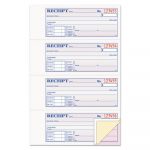Receipt Book, 7 5/8 x 11, Three-Part Carbonless, 100 Forms