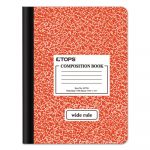 Composition Book, Wide/Legal Rule, Assorted Marble Covers, 9.75 x 7.5, 100 Pages