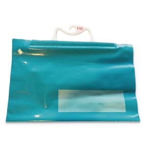 Prescription Organizing Bags for Medical Cabinet, 14" x 15", Blue, 50/Pack