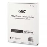 EZUse Thermal Laminating Pouches, 3 mil, 8.5" x 11", Gloss Clear, 200/Pack