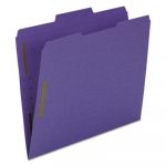 Top Tab Colored 2-Fastener Folders, 1/3-Cut Tabs, Letter Size, Purple, 50/Box