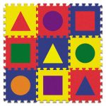WonderFoam Early Learning, Shape Tiles, Ages 2 and Up