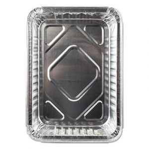 Aluminum Closeable Containers, 1.5 lb Oblong, 500/Carton