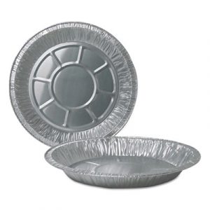 Aluminum Pie Pans, 10" Dia., Deep, 500/Carton