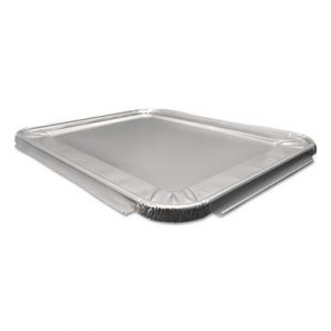 Aluminum Steam Table Lids for Half Size Pan, 100 /Carton