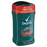 Men Dry Protection Antiperspirant, Sport Scent, 2.7 oz, 2/Pack