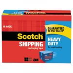 3850 Heavy-Duty Packaging Tape Cabinet Pack, 1.88" x 54.6yds, 3" Core, 18/Pack