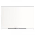 Dry Erase Board, Melamine Surface, 36 x 24, Silver Aluminum Frame