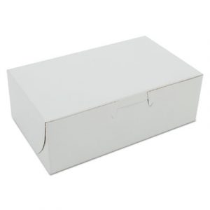 Bakery Boxes, 6 1/4w x 3 3/4d x 2 1/8h, White, 250 per Bundle