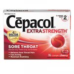 Exta Strength Sore Throat Lozenge, Cherry, 16/Box, 24 Boxes/Carton