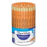 Handwriting Mechanical Pencils, HB, No.2, 1.3 mm, Orange Barrel, 24/Pack