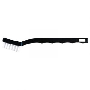 Flo-Pac Utility Toothbrush Style Maintenance Brush, Nylon, 7 1/4", Black