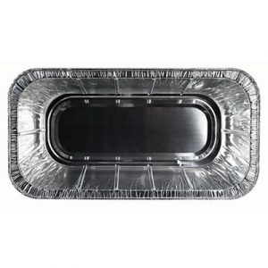 Aluminum Steam Table Pans, Third Size, 5 lb. Loaf, 100/Carton