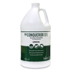 Bio Conqueror 105 Enzymatic Odor Counteractant Concentrate, Citrus, 128 oz, 4/Carton