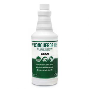 Bio Conqueror 105 Enzymatic Odor Counteractant Concentrate, Citrus, 32 oz, 12/Carton