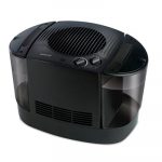 Top Fill Console Cool Mist Humidifier, 3 gal, 12.3" x 13.6" x 13.1", Black