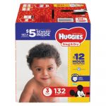 Snug and Dry Diapers, Size 3, 16 lbs to 28 lbs, 132/Pack