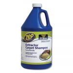 Carpet Extractor Shampoo, Unscented, 1 gal, 4/Carton
