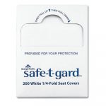 Seat Covers Safe-T-Gard, 17" x 14.5" White, 25/Carton
