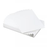 CFC-Free Polystyrene Foam Board, 20 x 30, White Surface and Core, 25/Carton