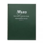 Lesson Plan Book, Wirebound, 6 Class Periods/Day, 11 x 8-1/2, 100 Pages, Green