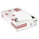 Industrial Strength Commercial Can Liners Flat Pack, 60 gal, 13 microns, 38" x 60", Natural, 200/Carton