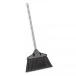Housekeeper Broom, 54" Overall Length, Steel Handle, Black/Gray, 6/CT