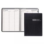 Recycled Professional Academic Weekly Planner, 11 x 8 1/2, Black, 2019-2020