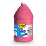Washable Paint, Red, 1 gal