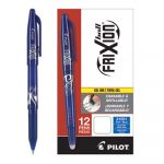 FriXion Ball Erasable Stick Gel Pen, Fine 0.7mm, Blue Ink, Blue Barrel