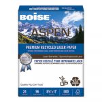 ASPEN Premium Laser Paper, 96 Bright, 24lb, 8.5 x 11, White, 500/Ream