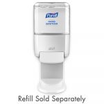 Push-Style Hand Sanitizer Dispenser, 1200 mL, 5.25" x 8.56" x 12.13", White